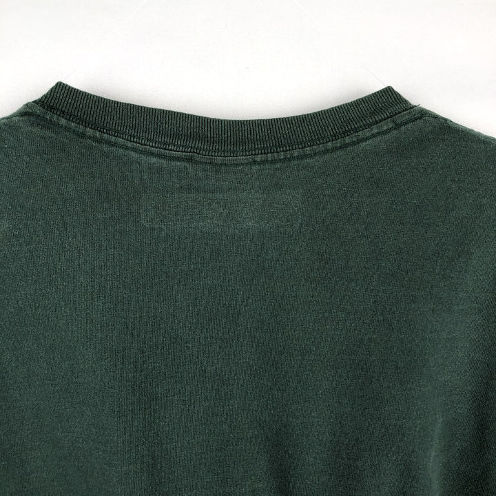 Carhartt Solid Pocket Long T-Shirt, Men's Size Medium cotton green type Vintage Second Hand