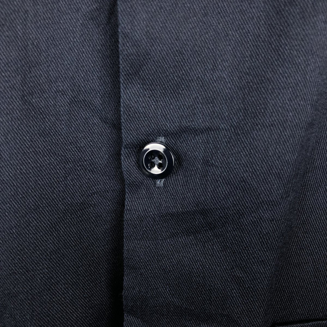 Dickies ACDelco Short-Sleeve Work Shirt, Boxy Shirt, Men's Size XL (approx.) polyester navy blue type Vintage Second Hand