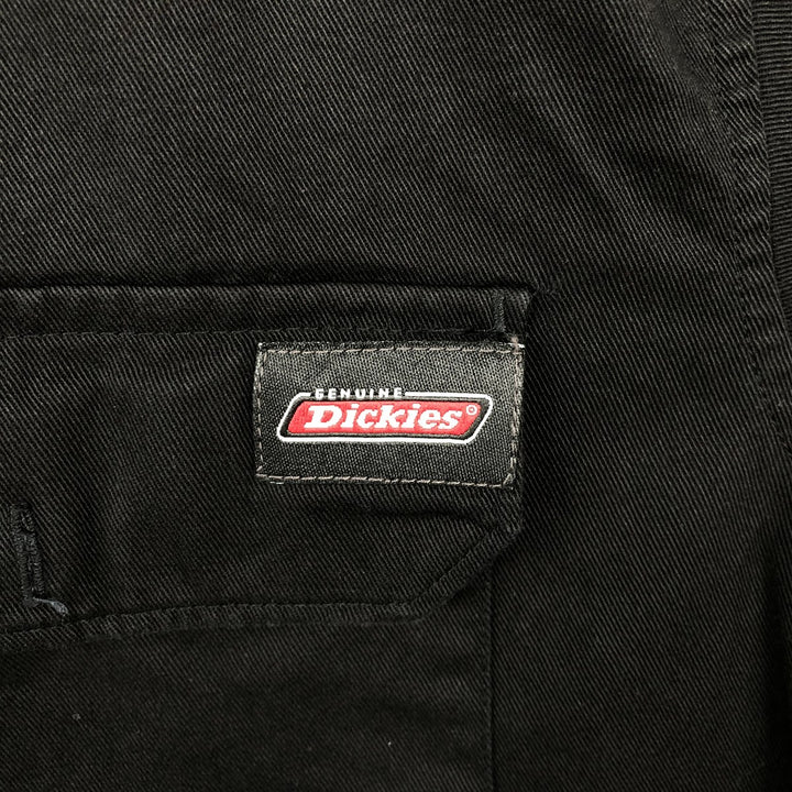 Dickies Short Sleeve Work Shirt Box Shirt Men's XL cotton black type Vintage Second Hand