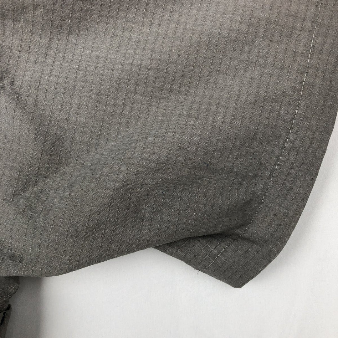 Carhartt Advertising Short-Sleeve Work Shirt, Men's Size M (approx.) unclear gray type Vintage Second Hand