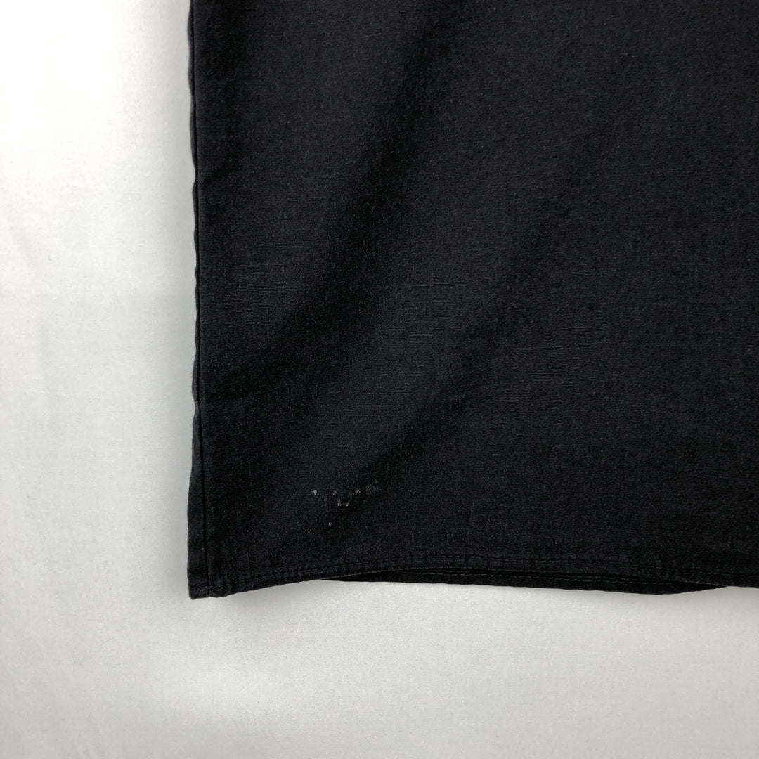 Dickies Firestone BRIDGESTONE Short-Sleeve Work Shirt, Boxy Shirt, Men's Size M (approx.) polyester black type Vintage Second Hand