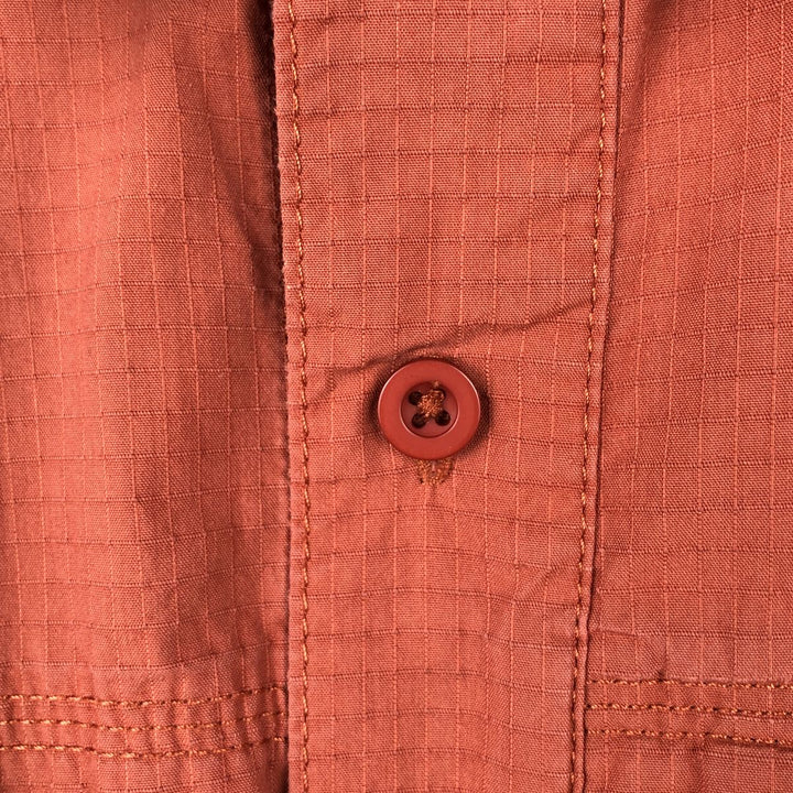 Carhartt Relaxed Fit Ripstop Short-Sleeve Work Shirt, Men's Size XL (approx.) cotton orange type Vintage Second Hand