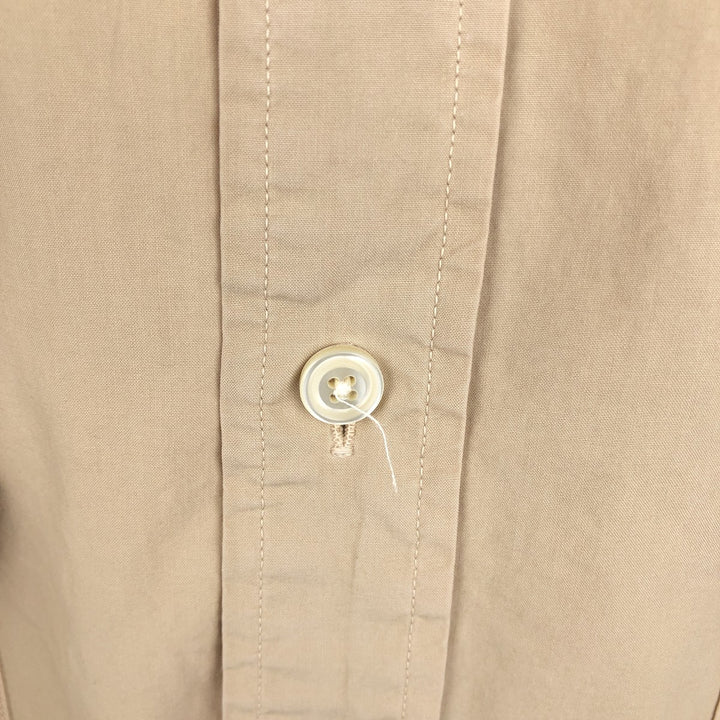 1990'S Tommy Hilfiger Short-Sleeve Cotton Shirt, Men's Size XL (Vintage) cotton Beige type Vintage Second Hand