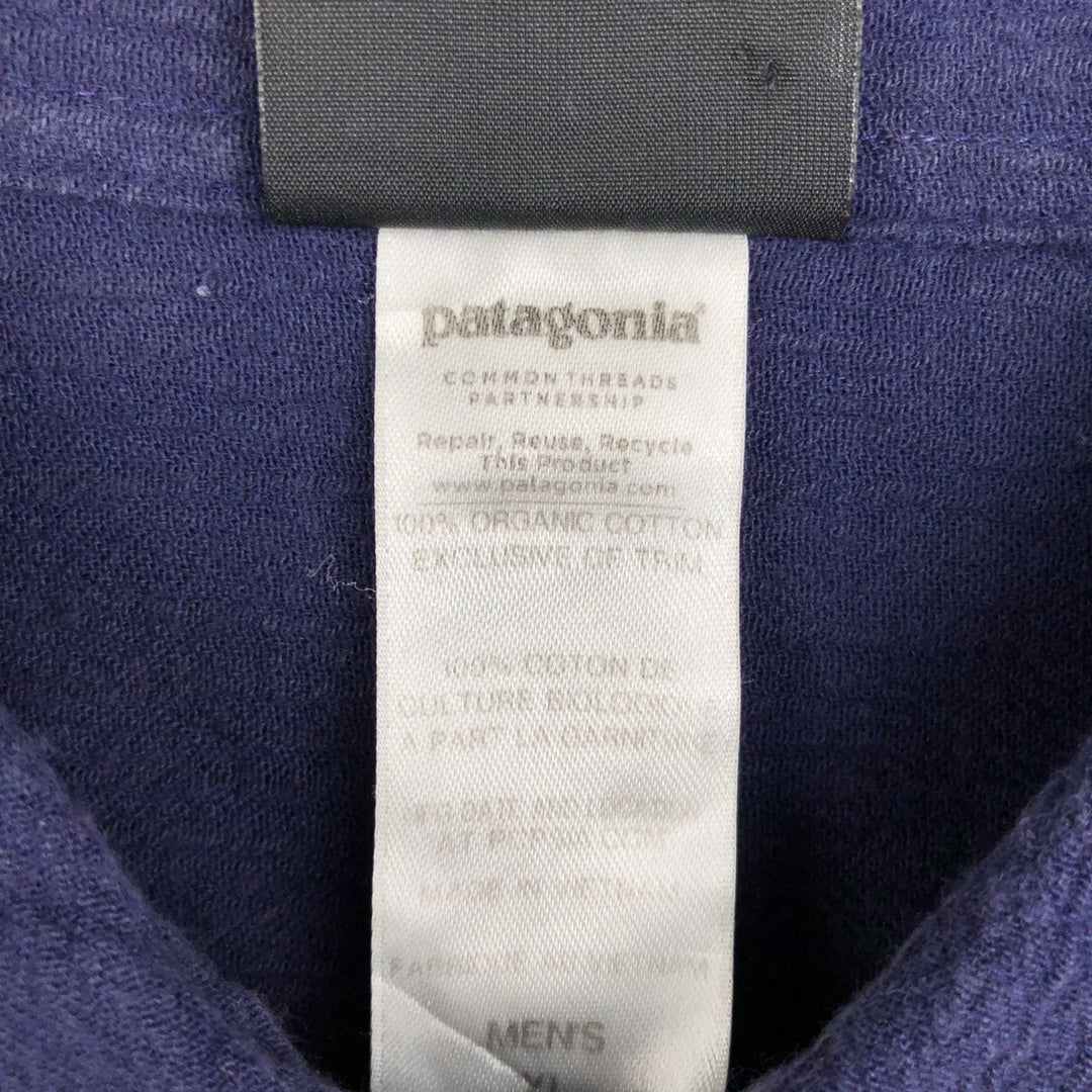 Patagonia Organic Cotton A Organic cotton navy blue type Vintage Second Hand