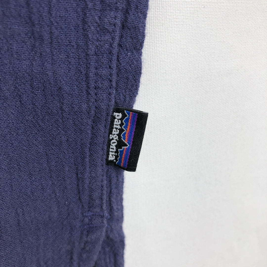 Patagonia Organic Cotton A Organic cotton navy blue type Vintage Second Hand