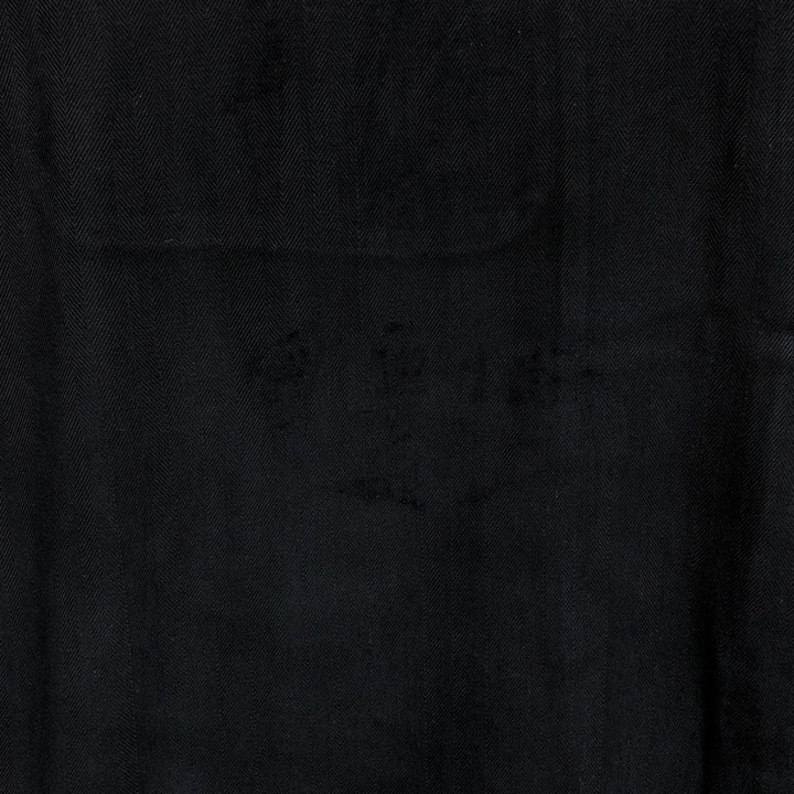 Tommy Bahama Relax Short-Sleeve Open-Collar Silk Shirt, Boxy Fit, Men's Size L (approx.) silk black type Vintage Second Hand