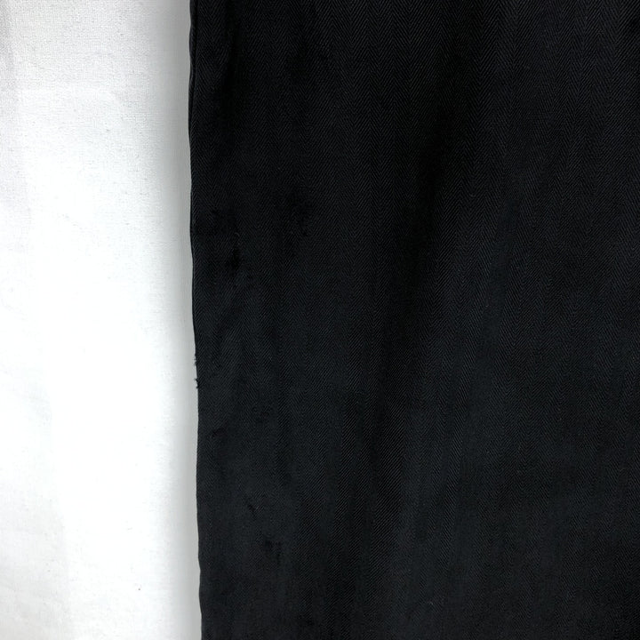 Tommy Bahama Relax Short-Sleeve Open-Collar Silk Shirt, Boxy Fit, Men's Size L (approx.) silk black type Vintage Second Hand