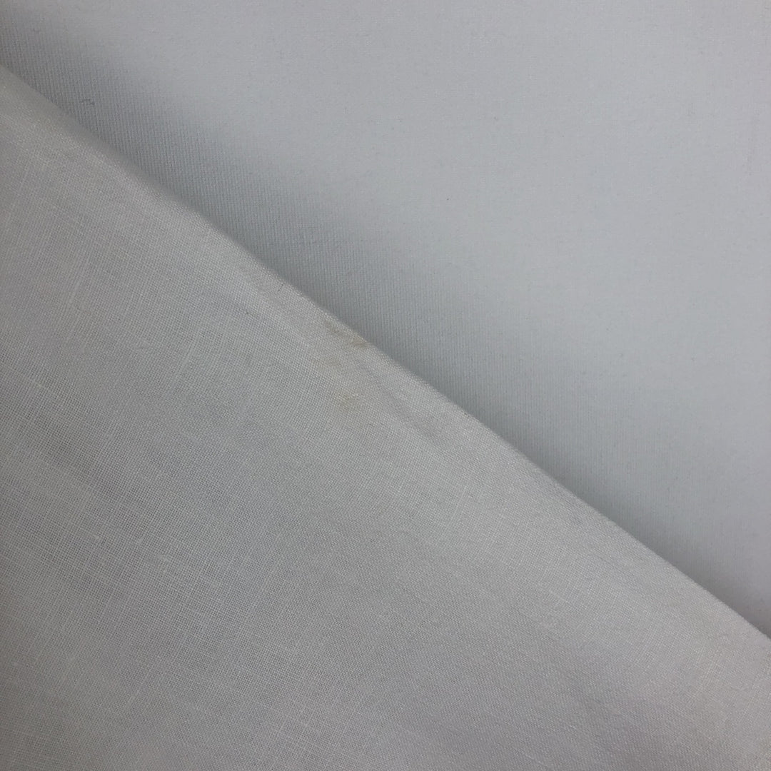 Brooks Brothers Est.1818 short sleeve linen button-down shirt, men's size L linen white type Vintage Second Hand