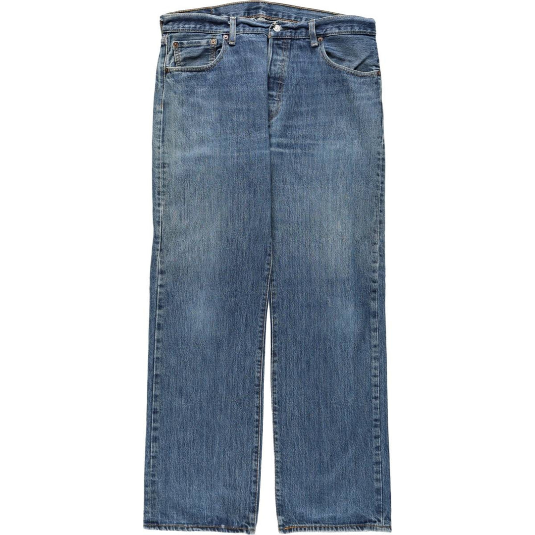 Levi's 501 straight denim pants for men, size W35 cotton blue type Vintage Second Hand