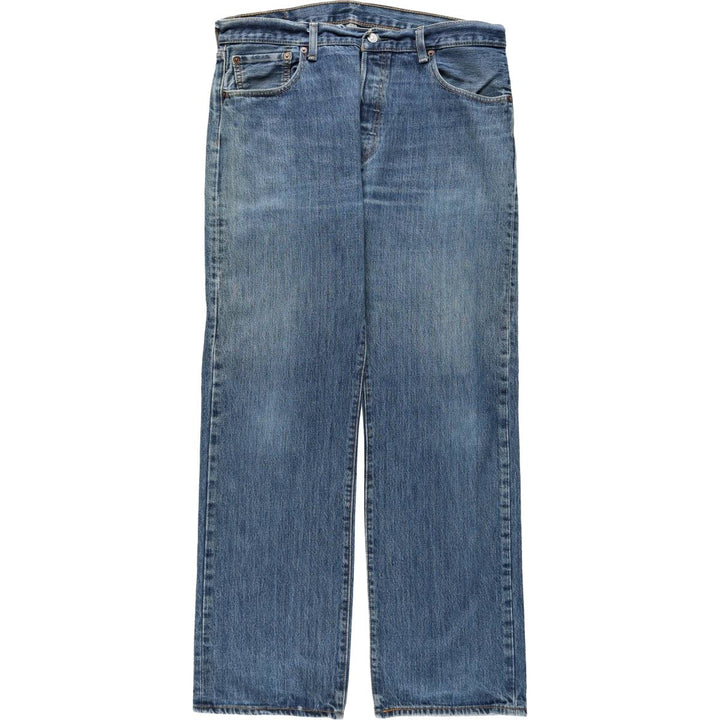 Levi's 501 straight denim pants for men, size W35 cotton blue type Vintage Second Hand