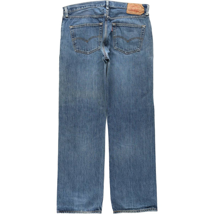 Levi's 501 straight denim pants for men, size W35 cotton blue type Vintage Second Hand