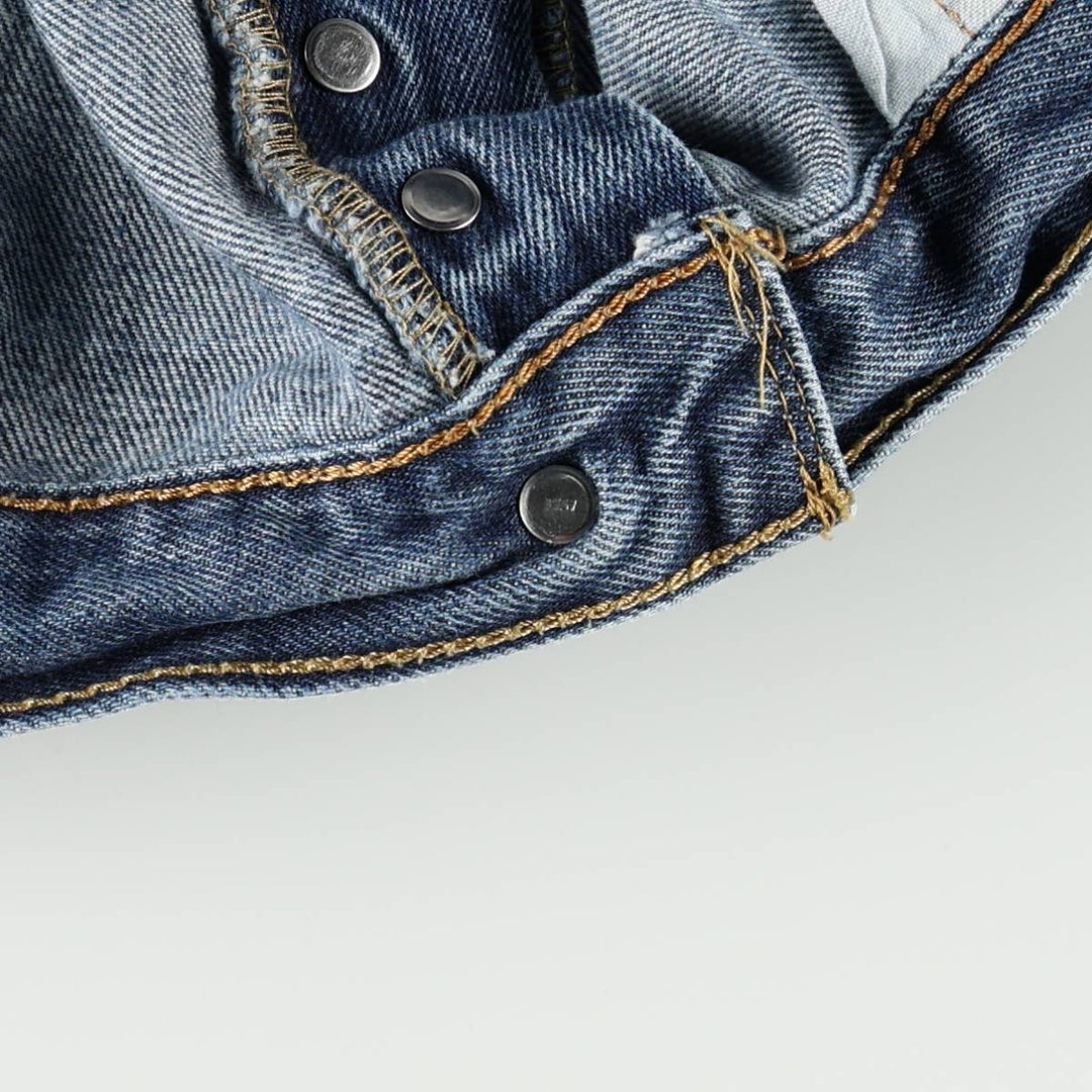 Levi's 501 straight denim pants for men, size W35 cotton blue type Vintage Second Hand