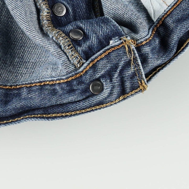 Levi's 501 straight denim pants for men, size W35 cotton blue type Vintage Second Hand