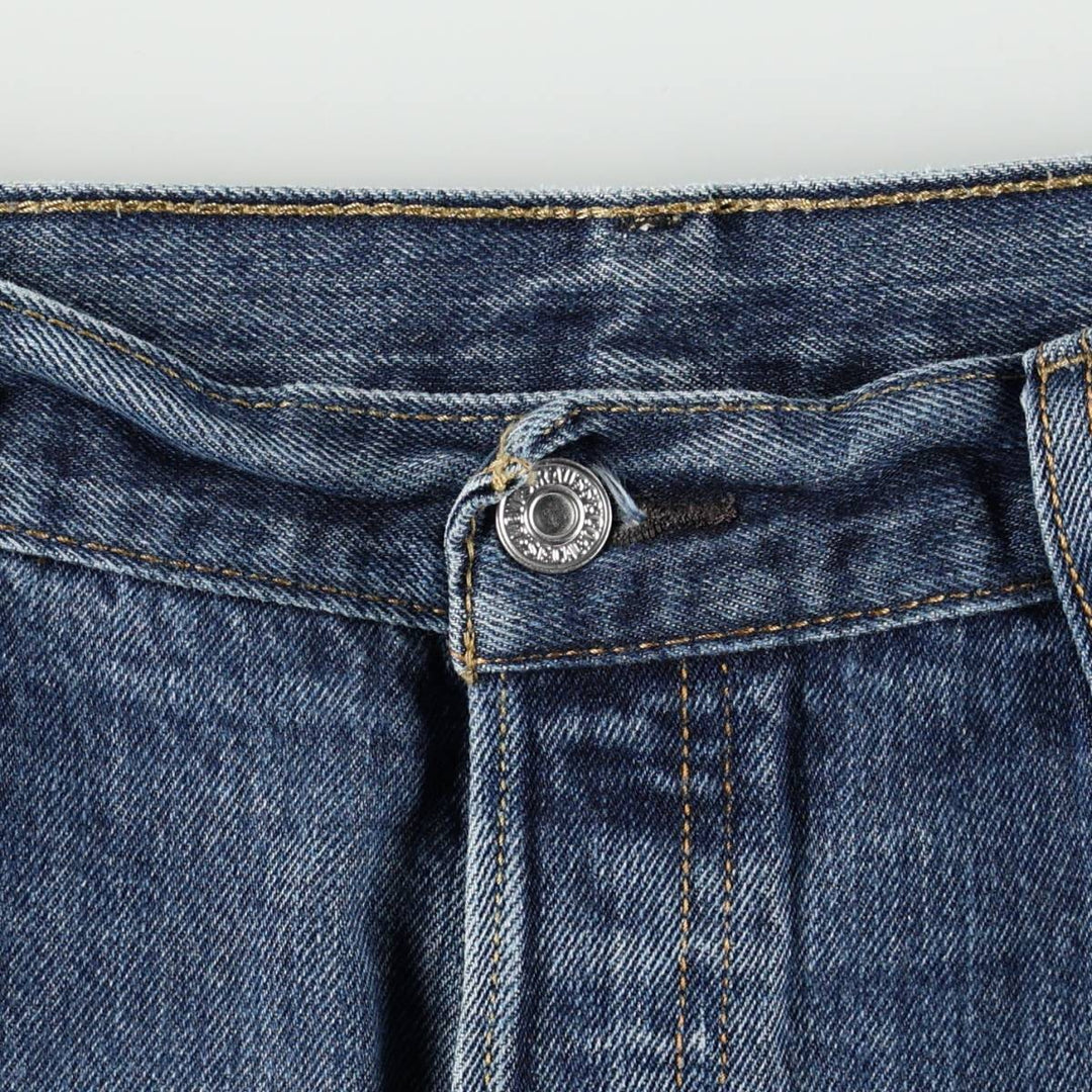 Levi's 501 straight denim pants for men, size W35 cotton blue type Vintage Second Hand