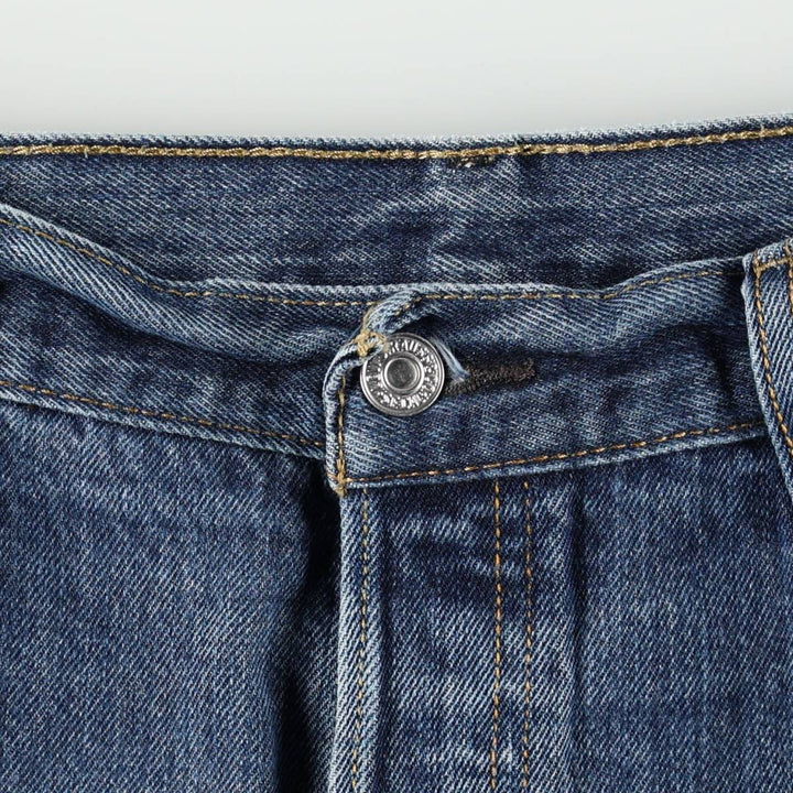 Levi's 501 straight denim pants for men, size W35 cotton blue type Vintage Second Hand