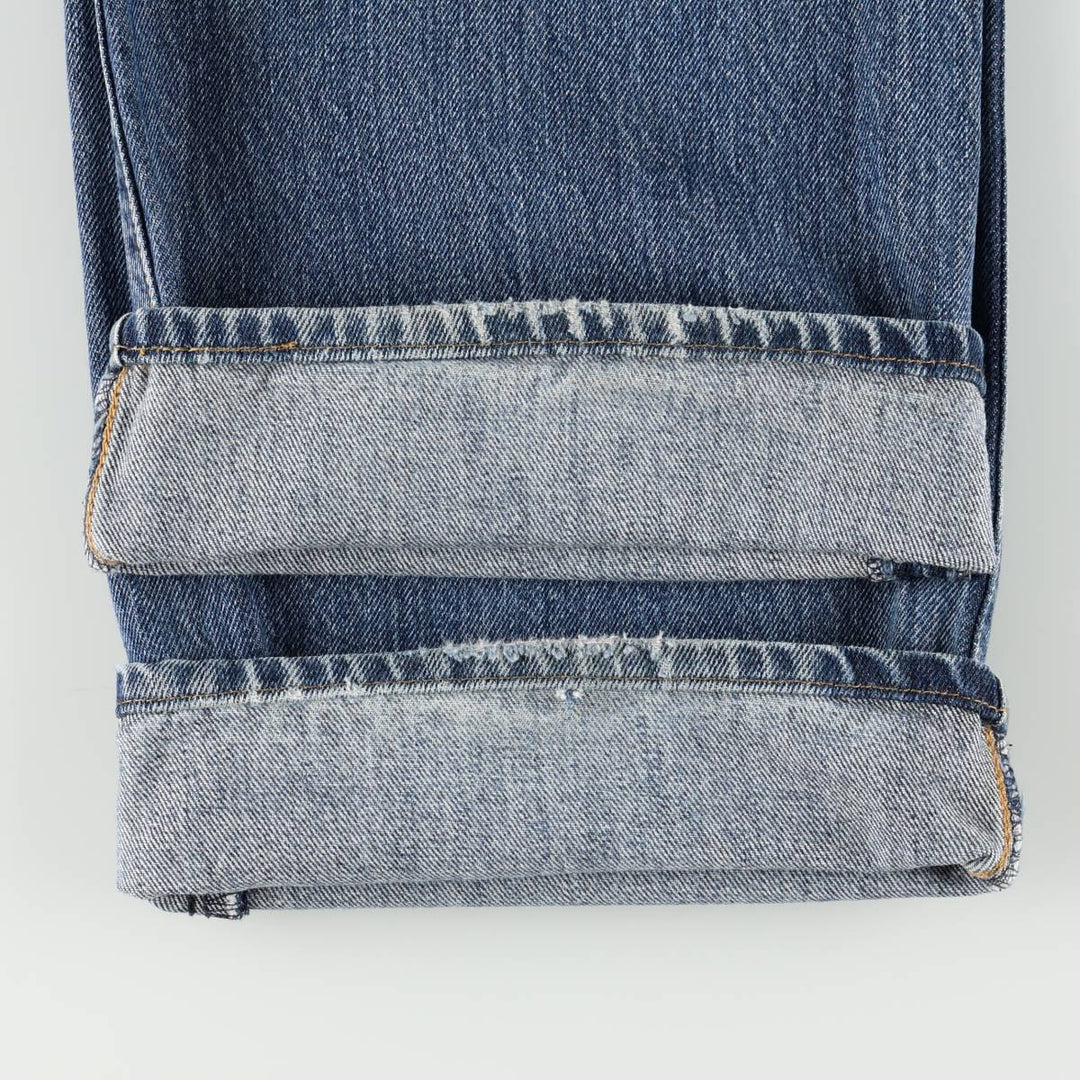 Levi's 501 straight denim pants for men, size W35 cotton blue type Vintage Second Hand