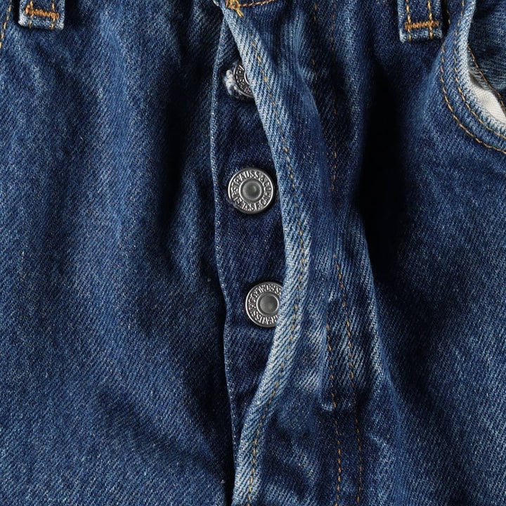 Levi's 501-0000 Straight Denim Pants, Men's W30 (approx.) cotton blue type Vintage Second Hand