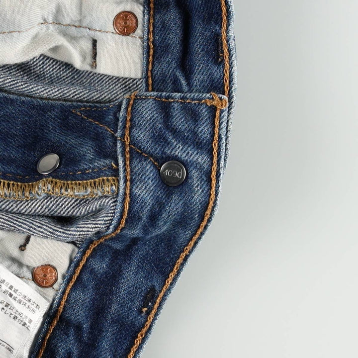 Levi's 501-0000 Straight Denim Pants, Men's W30 (approx.) cotton blue type Vintage Second Hand