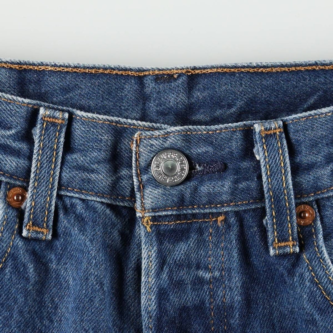 Levi's 501-0000 Straight Denim Pants, Men's W30 (approx.) cotton blue type Vintage Second Hand