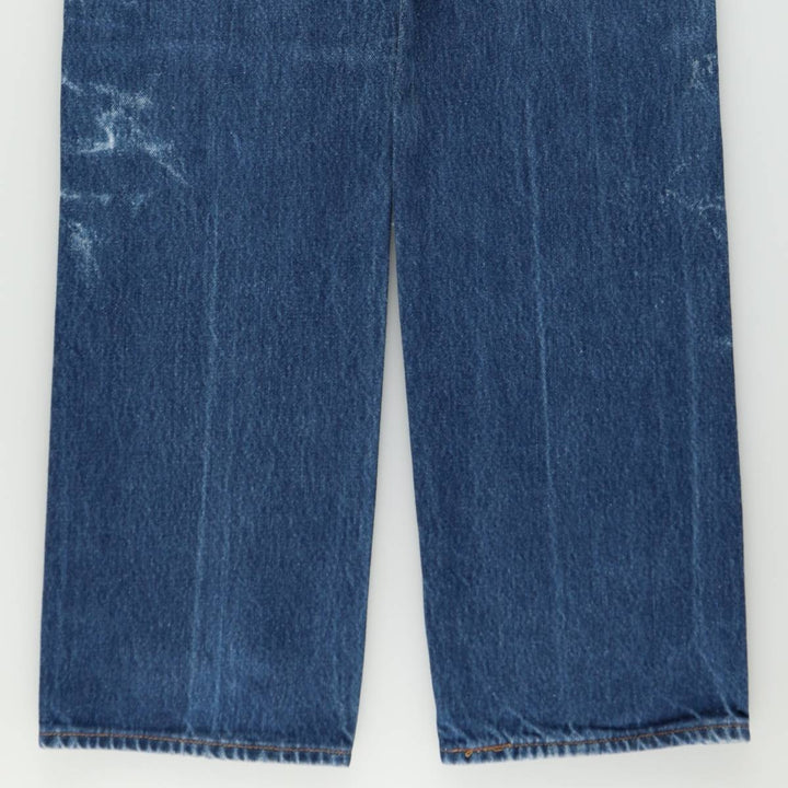 Levi's 501-0000 Straight Denim Pants, Men's W30 (approx.) cotton blue type Vintage Second Hand