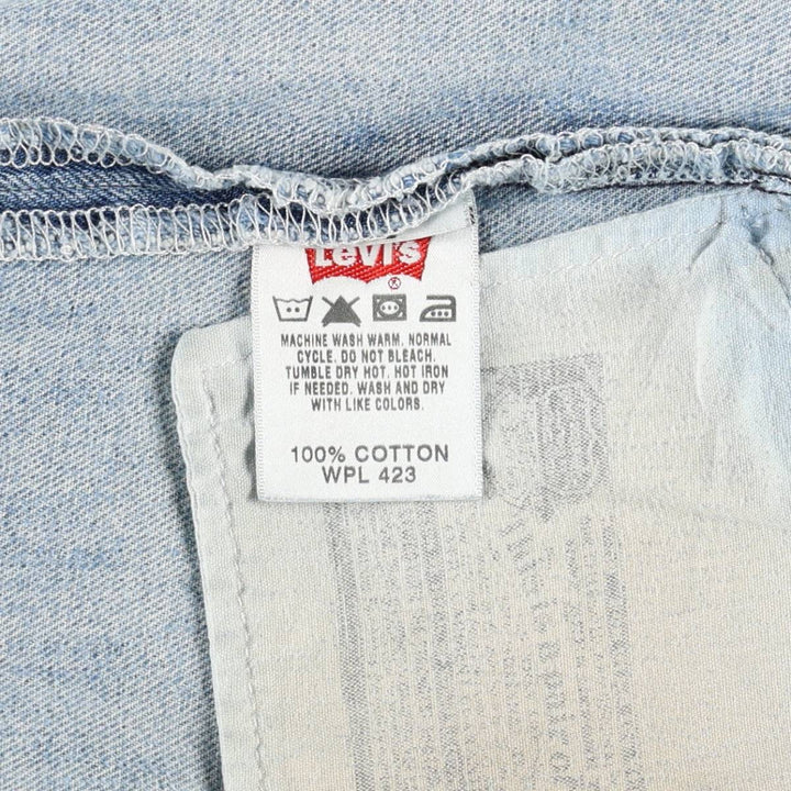 00'S Levi's 501-0134 Straight Denim Pants for Men, Size W34 cotton blue type Vintage Second Hand