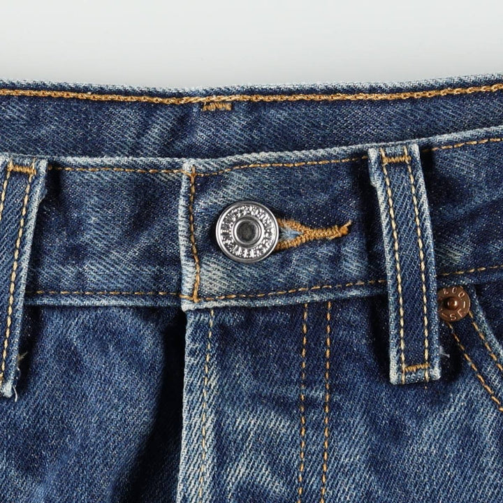 Levi's 501-0115 Straight Denim Pants, Men's Size W31 (approx.) cotton blue type Vintage Second Hand