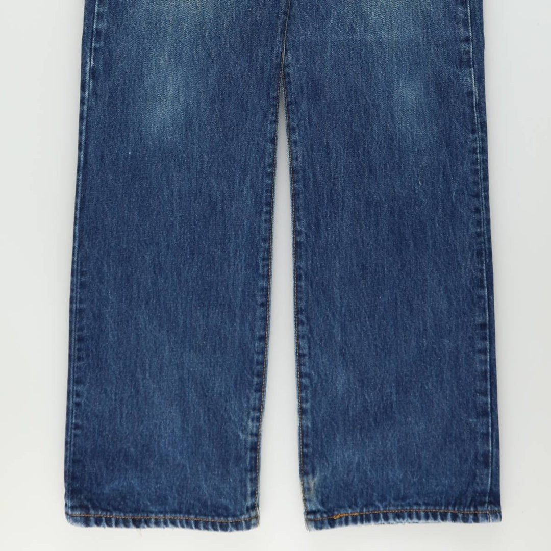 Levi's 501-0115 Straight Denim Pants, Men's Size W31 (approx.) cotton blue type Vintage Second Hand