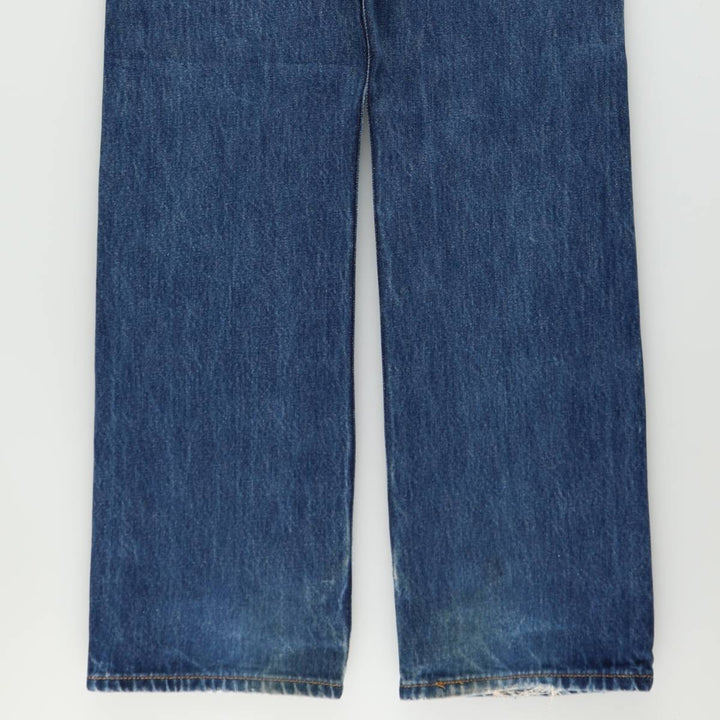 Levi's 501-0115 Straight Denim Pants, Men's Size W31 (approx.) cotton blue type Vintage Second Hand