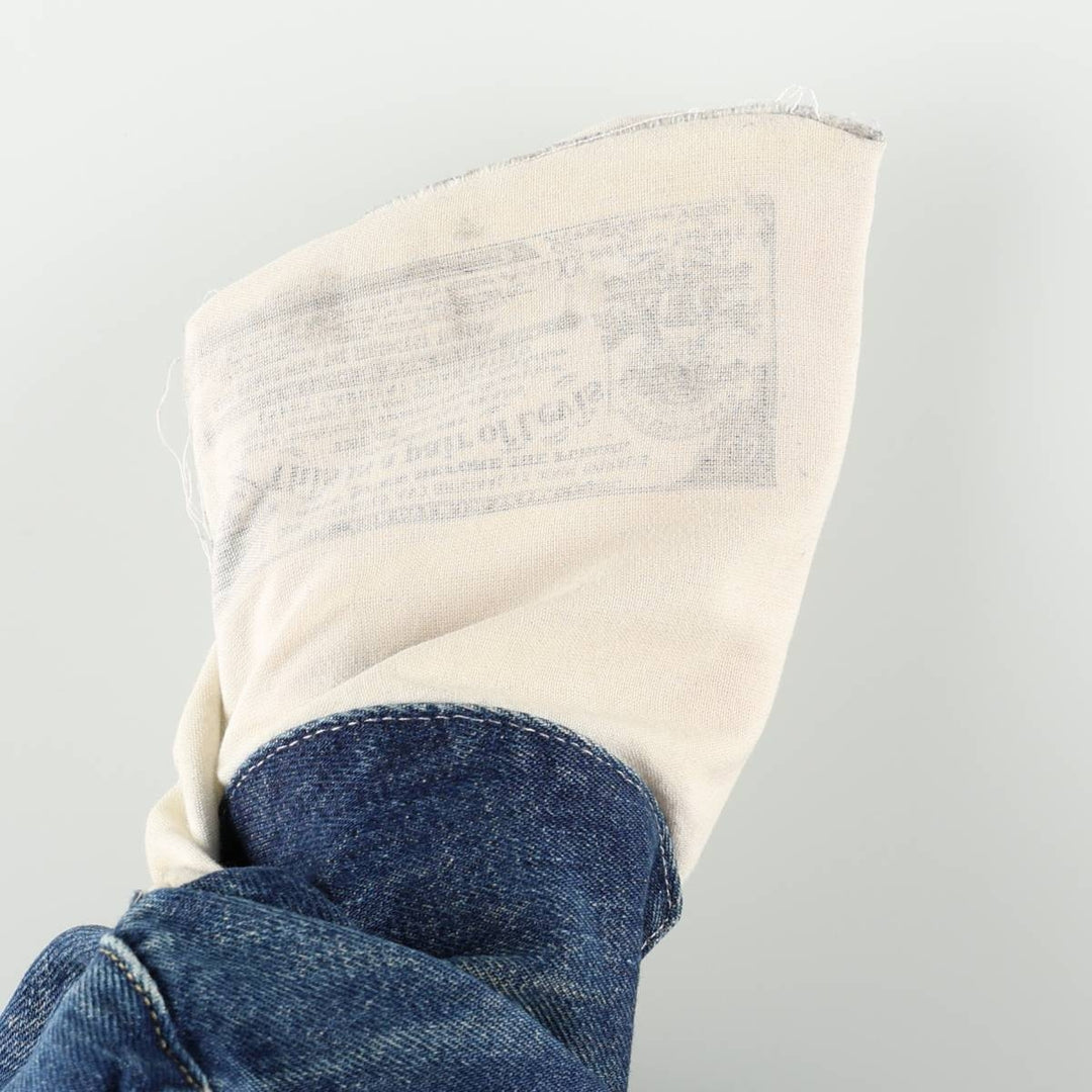 Levi's 501-0115 Straight Denim Pants, Men's Size W31 (approx.) cotton blue type Vintage Second Hand