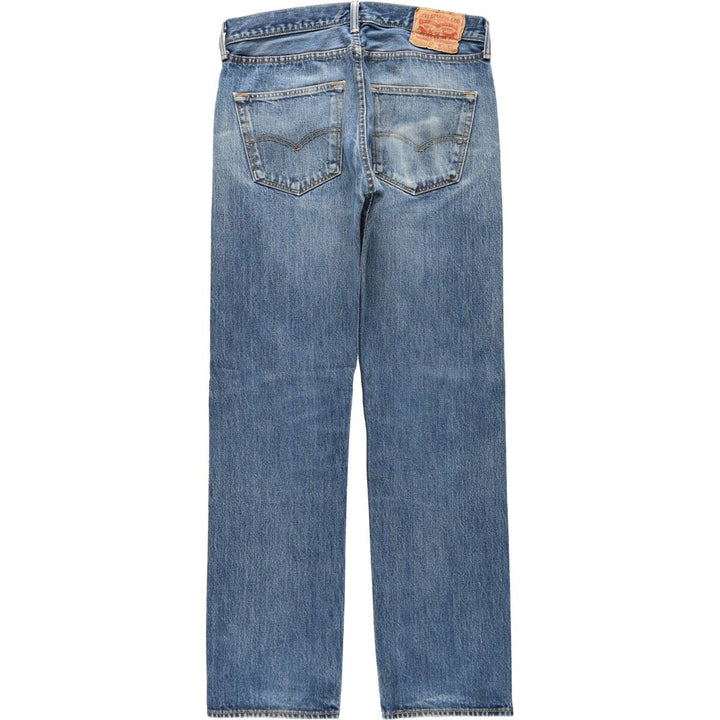 Levi's 501-0115 Straight Denim Pants, Men's W33 (approx.) cotton blue type Vintage Second Hand