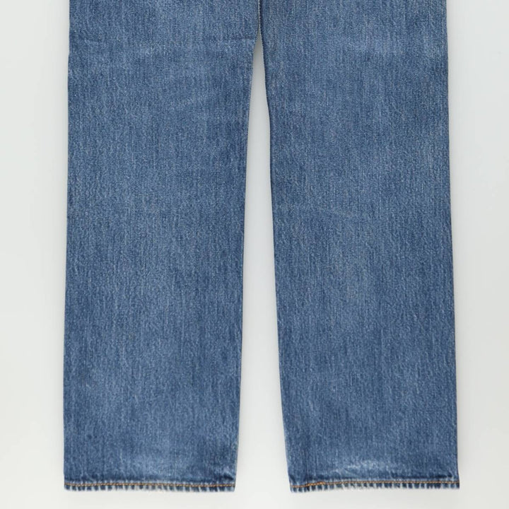 Levi's 501-0115 Straight Denim Pants, Men's W33 (approx.) cotton blue type Vintage Second Hand