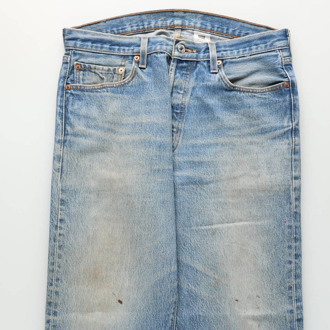 2000'S Levi's 501-0000 Straight Denim Pants, Men's, Size W34 cotton blue type Vintage Second Hand