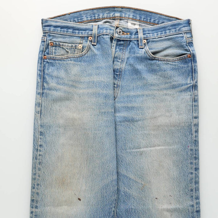 2000'S Levi's 501-0000 Straight Denim Pants, Men's, Size W34 cotton blue type Vintage Second Hand