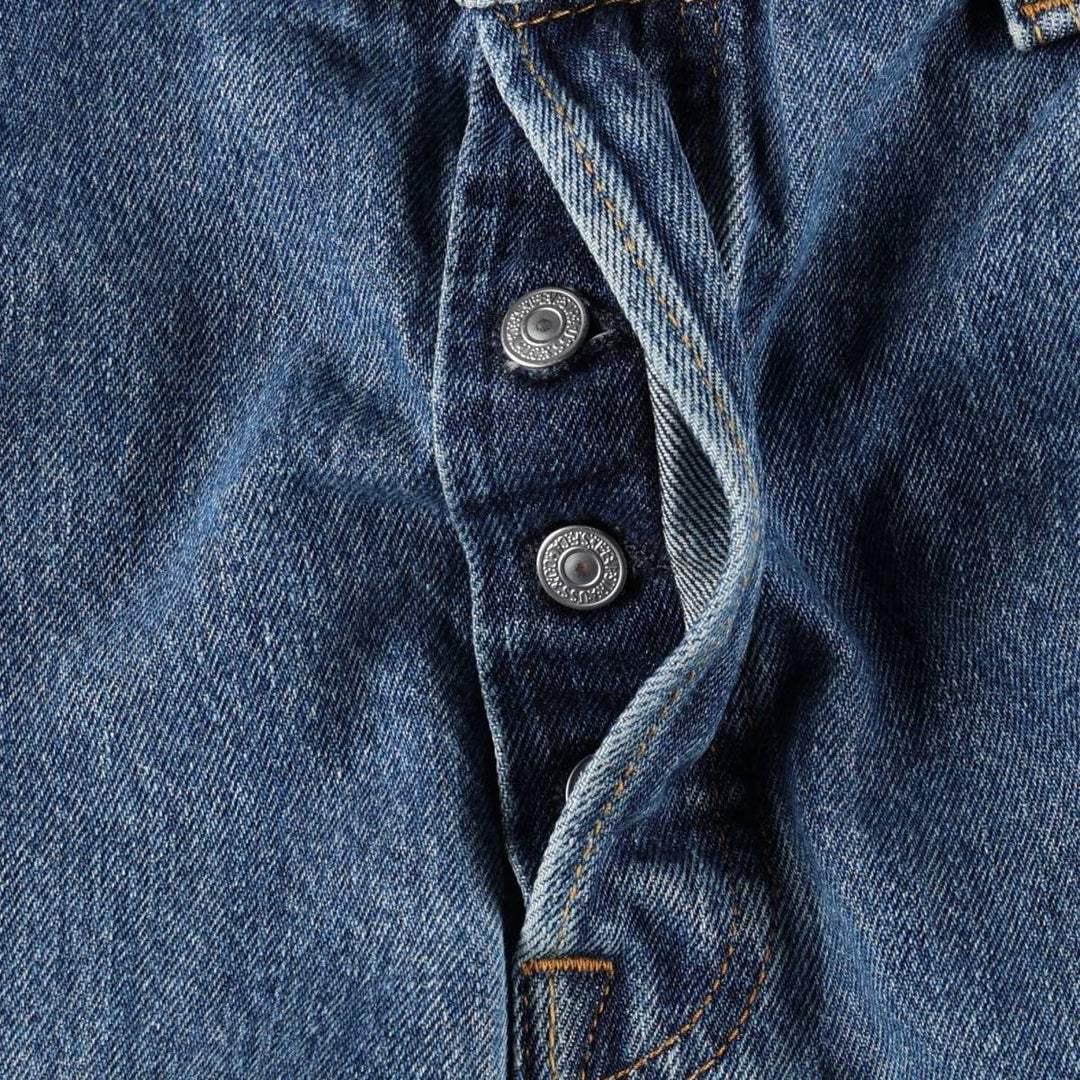 Levi's 501-0193 Straight Denim Pants, Men's W36 (approx.) cotton blue type Vintage Second Hand