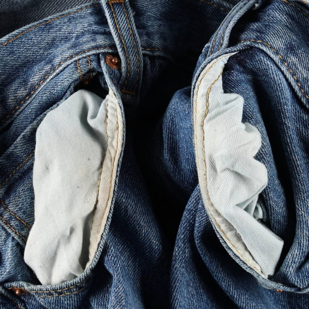 Levi's 501-0193 Straight Denim Pants, Men's W36 (approx.) cotton blue type Vintage Second Hand