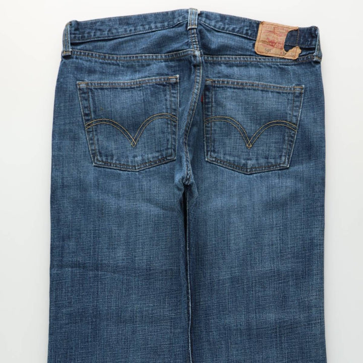 Levi's 501 straight denim pants for men, size W37 cotton blue type Vintage Second Hand