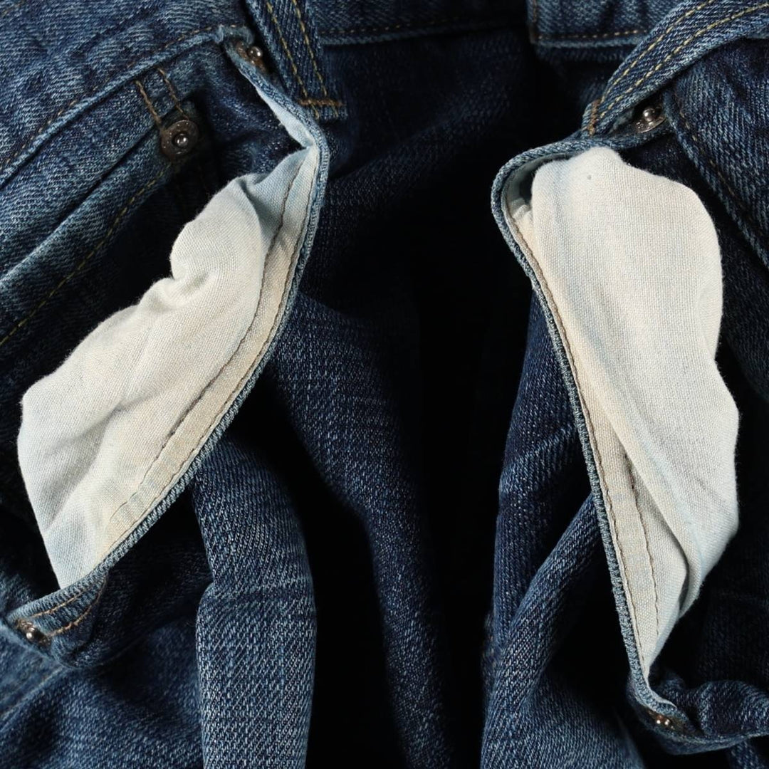 Levi's 501 straight denim pants for men, size W37 cotton blue type Vintage Second Hand