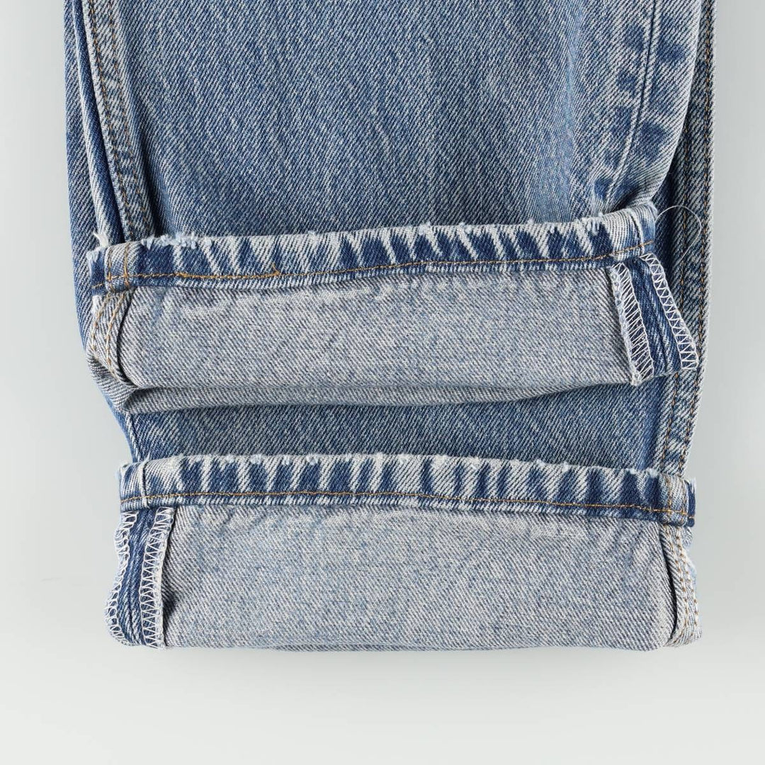 Levi's 501 Straight Leg Button-Fly Denim Pants, Men's, Size W33 cotton blue type Vintage Second Hand
