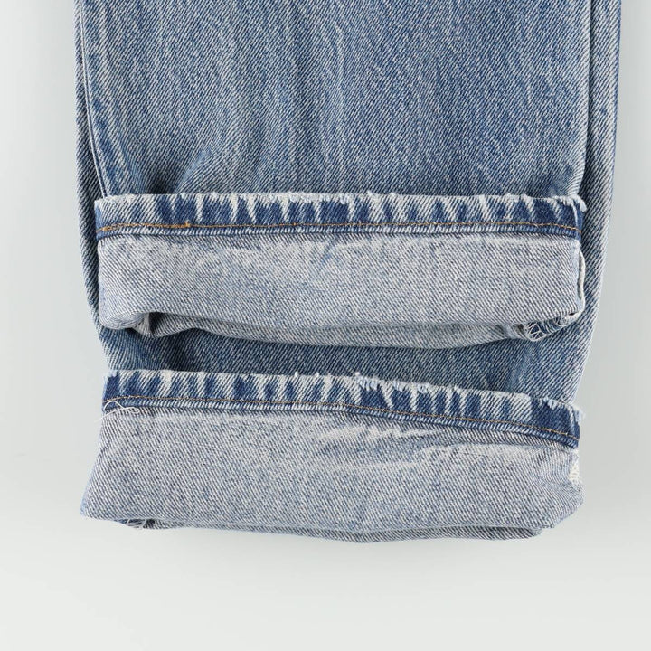 Levi's 501 Straight Leg Button-Fly Denim Pants, Men's, Size W33 cotton blue type Vintage Second Hand