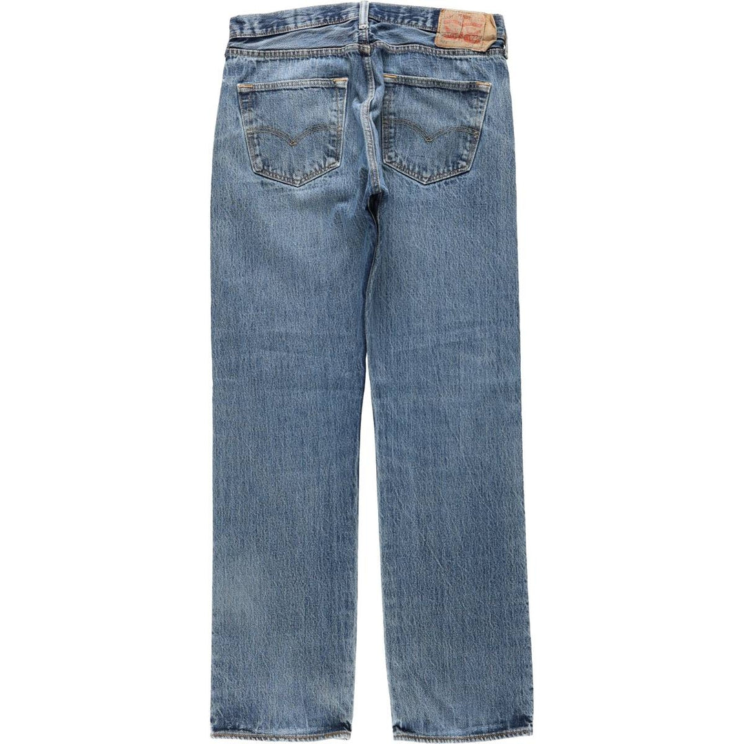 Levi's 501 straight denim pants for men, size W33 unclear blue type Vintage Second Hand