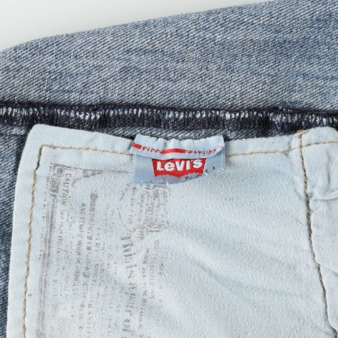 Levi's 501 straight denim pants for men, size W33 unclear blue type Vintage Second Hand