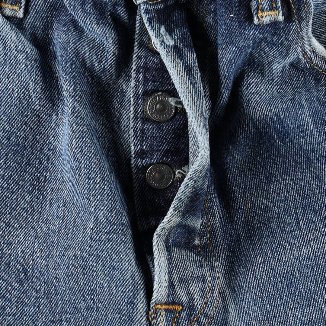 Levi's 501 straight denim pants for men, size W33 unclear blue type Vintage Second Hand
