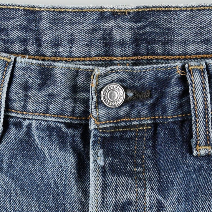 Levi's 501 straight denim pants for men, size W33 unclear blue type Vintage Second Hand