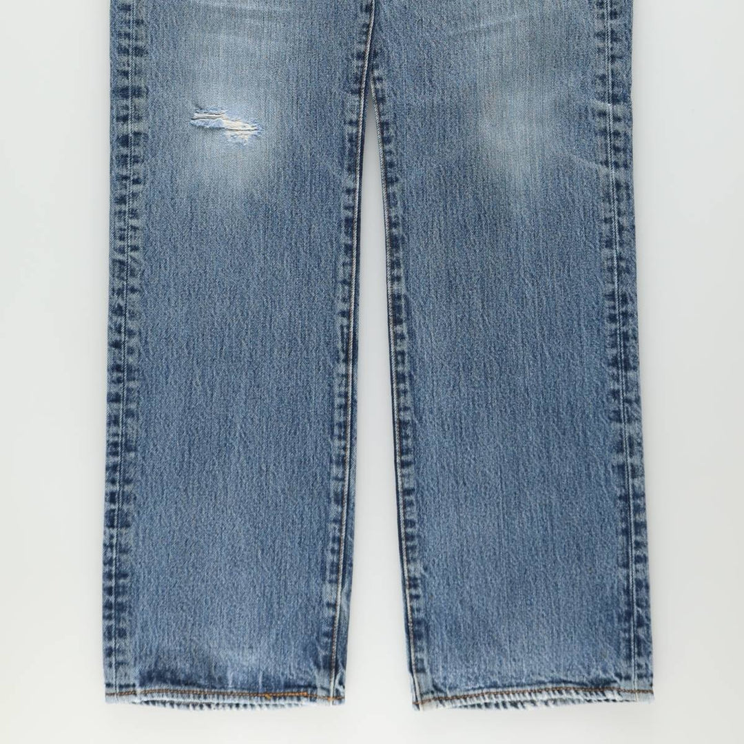 Levi's 501 straight denim pants for men, size W33 unclear blue type Vintage Second Hand