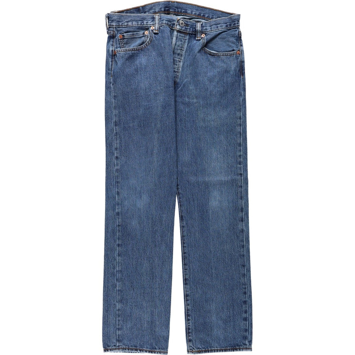 Levi's 501-0194 Straight Denim Pants, Men's W33 (approx.) cotton blue type Vintage Second Hand