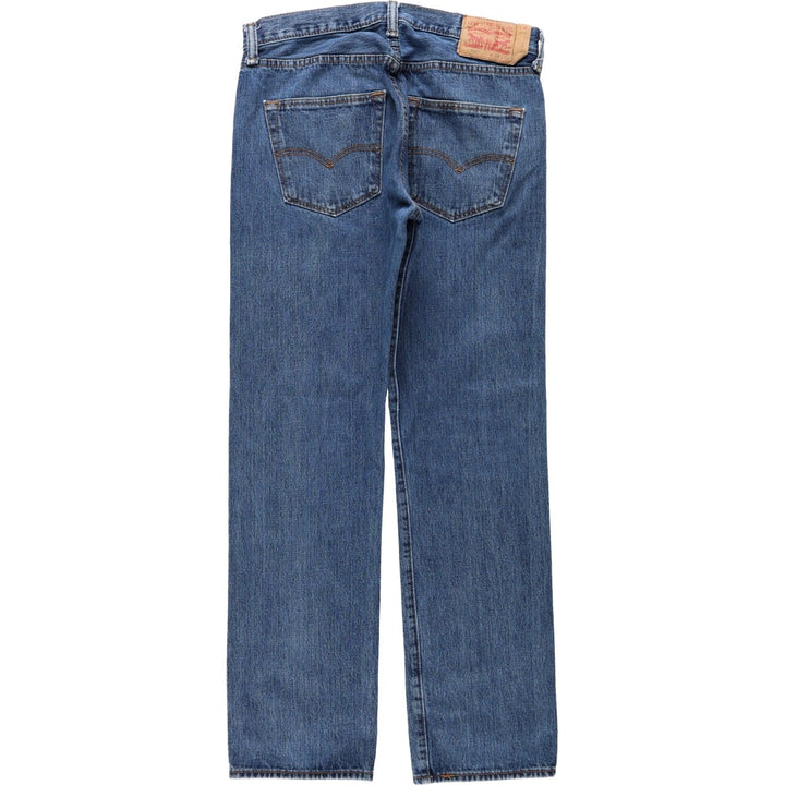 Levi's 501-0194 Straight Denim Pants, Men's W33 (approx.) cotton blue type Vintage Second Hand
