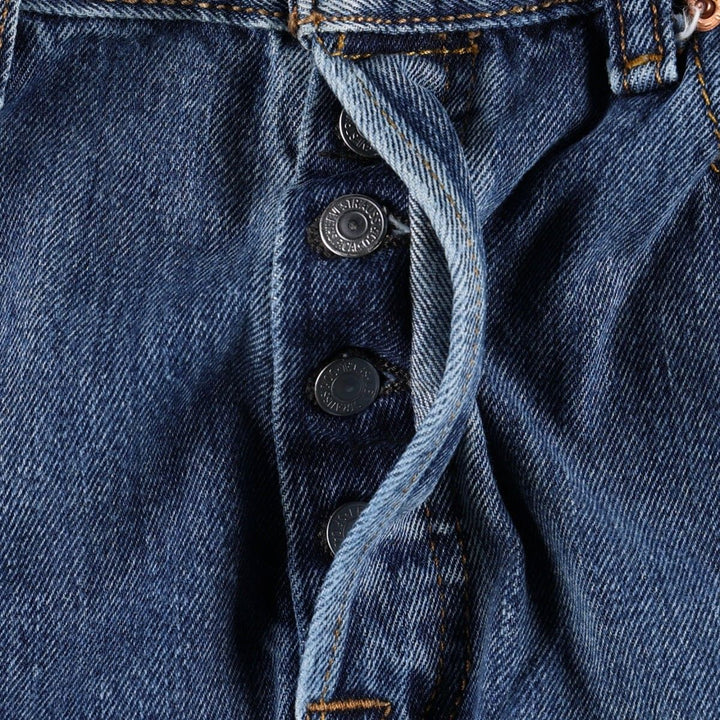 Levi's 501-0194 Straight Denim Pants, Men's W33 (approx.) cotton blue type Vintage Second Hand