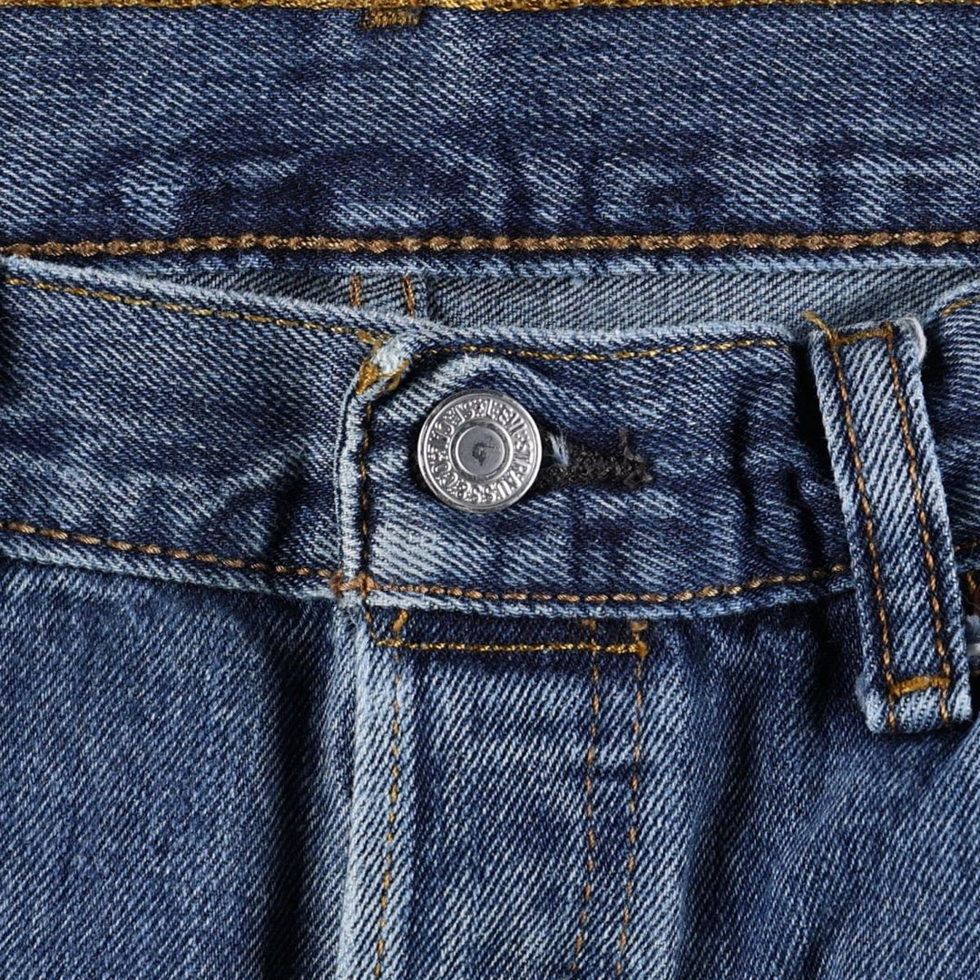 Levi's 501-0194 Straight Denim Pants, Men's W33 (approx.) cotton blue type Vintage Second Hand