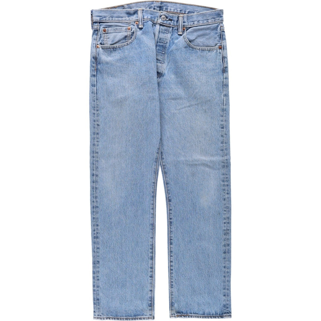 Levi's 501-0193 Men's Straight Denim Pants, Size W35 cotton blue type Vintage Second Hand