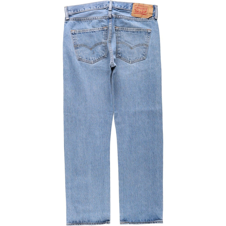Levi's 501-0193 Men's Straight Denim Pants, Size W35 cotton blue type Vintage Second Hand